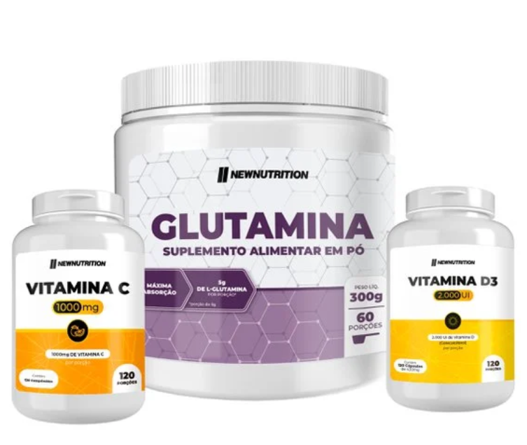 Kit Performance (Whey Protein + Creatina + Multivitamínico)